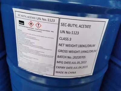 Acétate de haute qualité Sec-Butyl/acétate de butyle 99%Min pour l'agent de nettoyage et la peinture